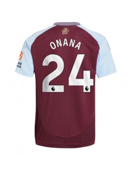 Aston Villa Amadou Onana #24 Heimtrikot 2024-25 Kurzarm